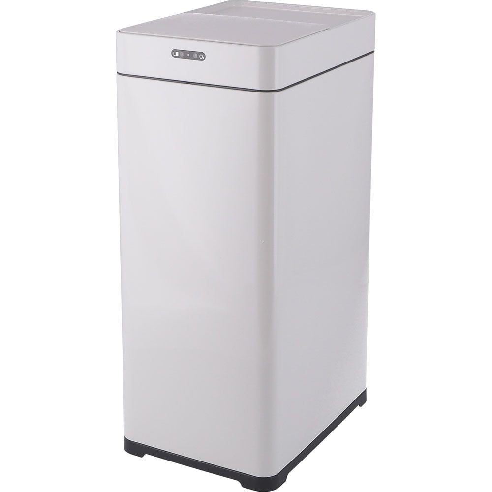 不二貿易 除菌消臭センサーダストボックス　４５Ｌ　ＷＨ【メーカー直送・代引不可】, ホワイト, 幅250mm&times;奥行340mm&times;高さ610mm
