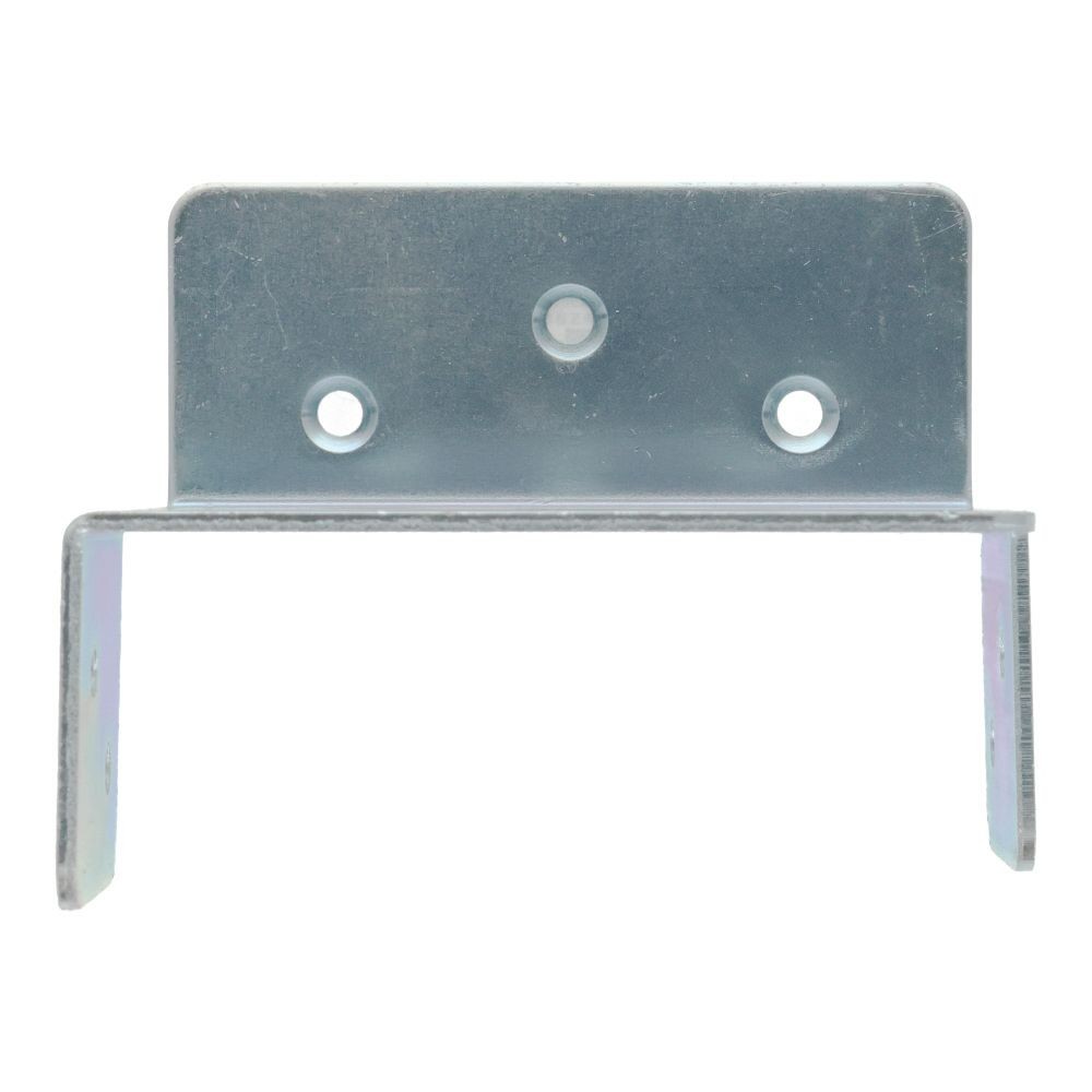 ２×４メッキ金具　中脚金具８０×７２, メッキ, 中脚