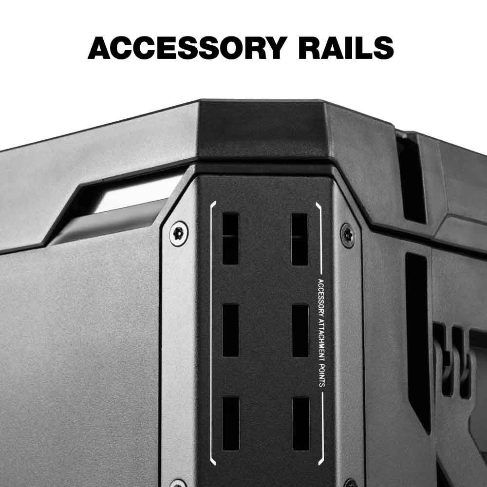 TOUGHBUILT（タフビルト）STACK TECH(スタックテック) 　ツールボックス70　TB-B1-B-70, ブラック, TB-B1-B-70