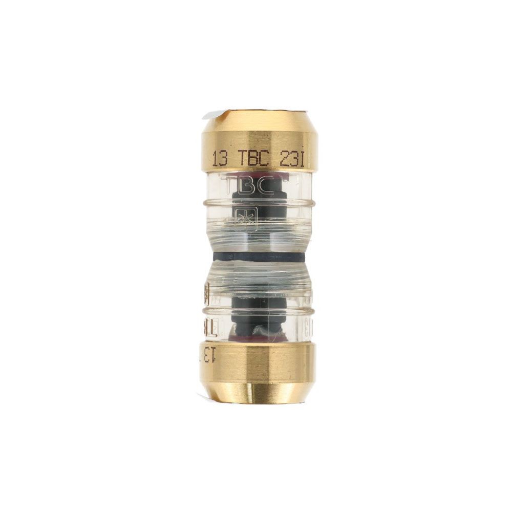 タブチ ワンタッチ継手 樹脂製ドライタッチ ソケット 13mm, ゴールド, 13mm