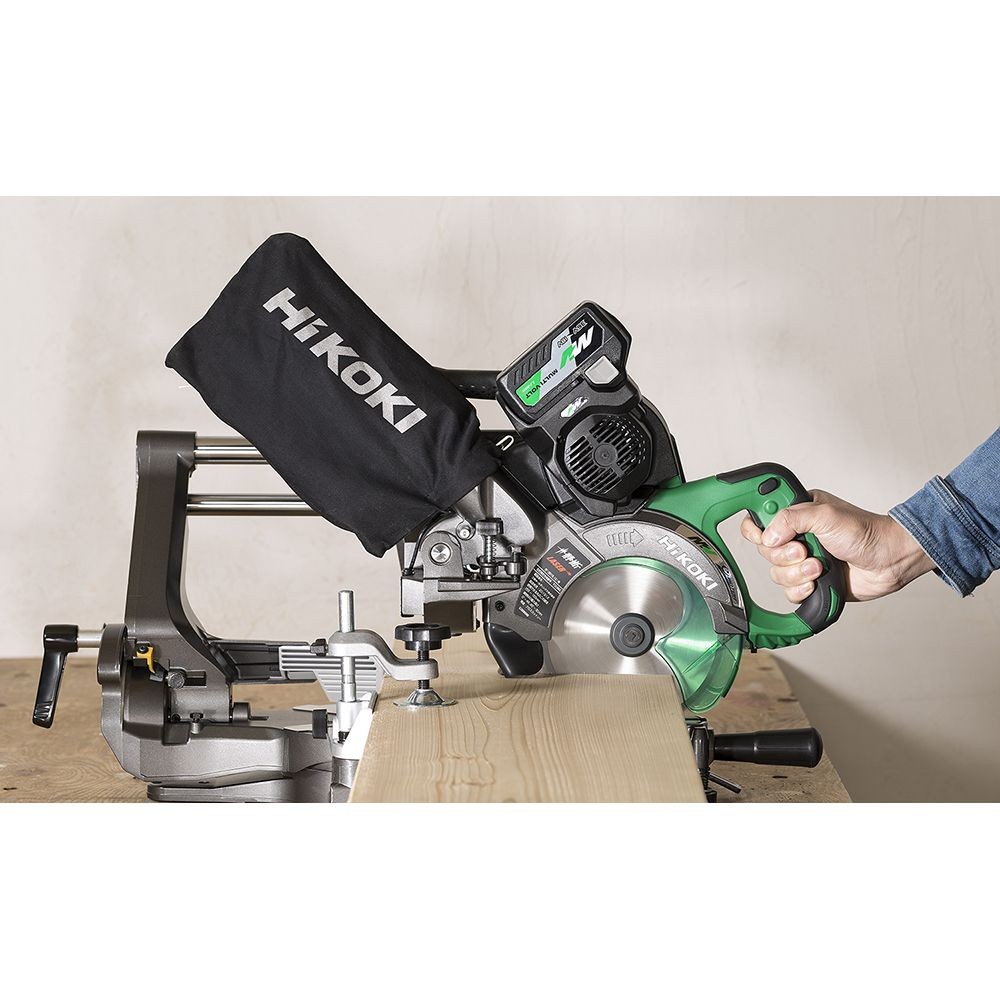 ハイコーキ　HIKOKI ３６Ｖスライド丸のこ（本体のみ） C3606DRB (NN), グリーン, C3606DRB (NN)
