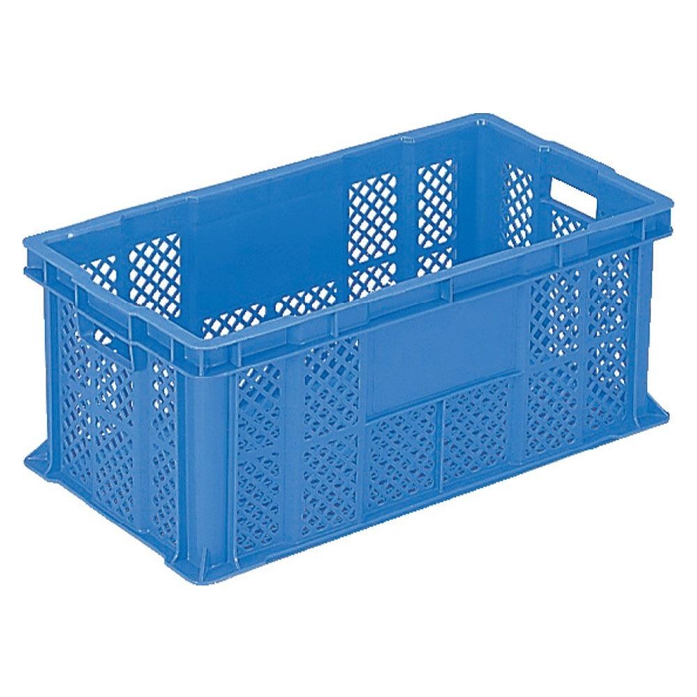 サンコー サンテナー B#45-3 ブルー 104901-00 &times;8個セット【メーカー直送・代引不可】【法人限定】, ブルー, 8P