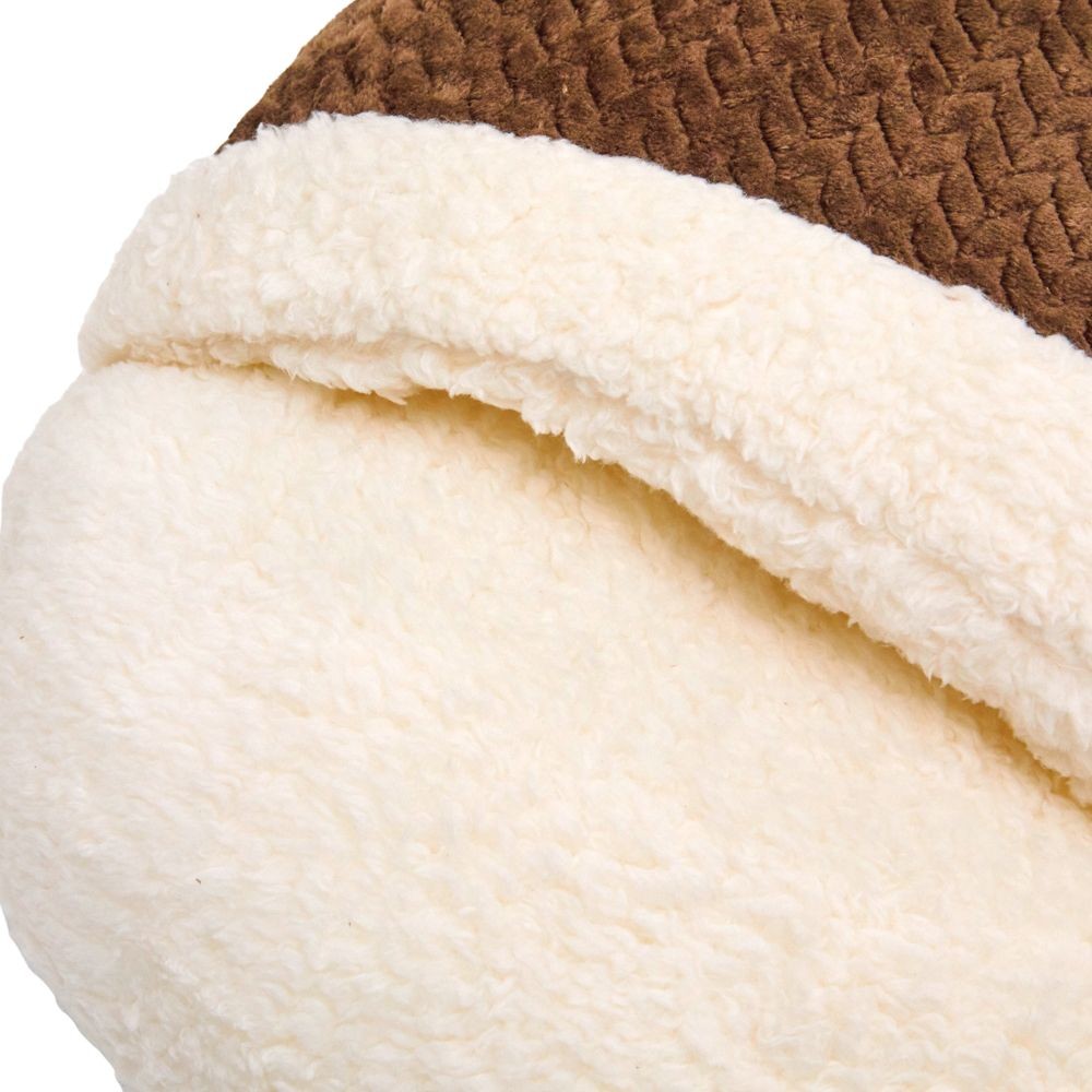 WIZ'A　ウィザ　足ポカ　リベア　約３５Ｘ４０ＣＭ　ブラウン, ブラウン, 35×40cm