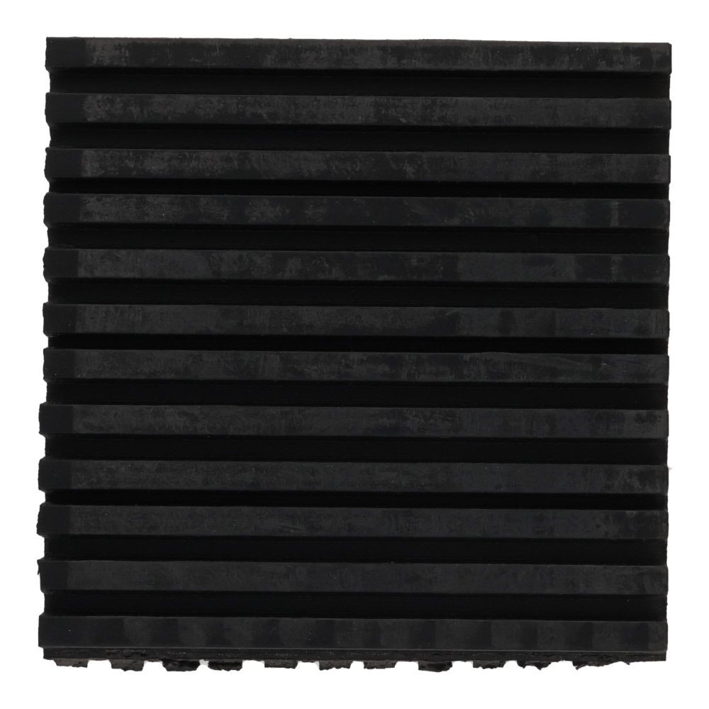 防振ゴム　約１０&times;１００&times;１００ミリ, 黒, 10&times;100&times;100mm