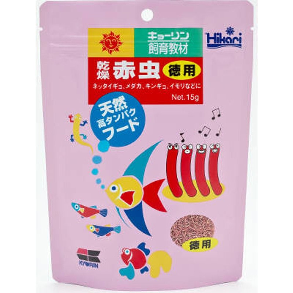 キョーリン　乾燥赤虫徳用15ｇ, その他カラー１, その他サイズ１