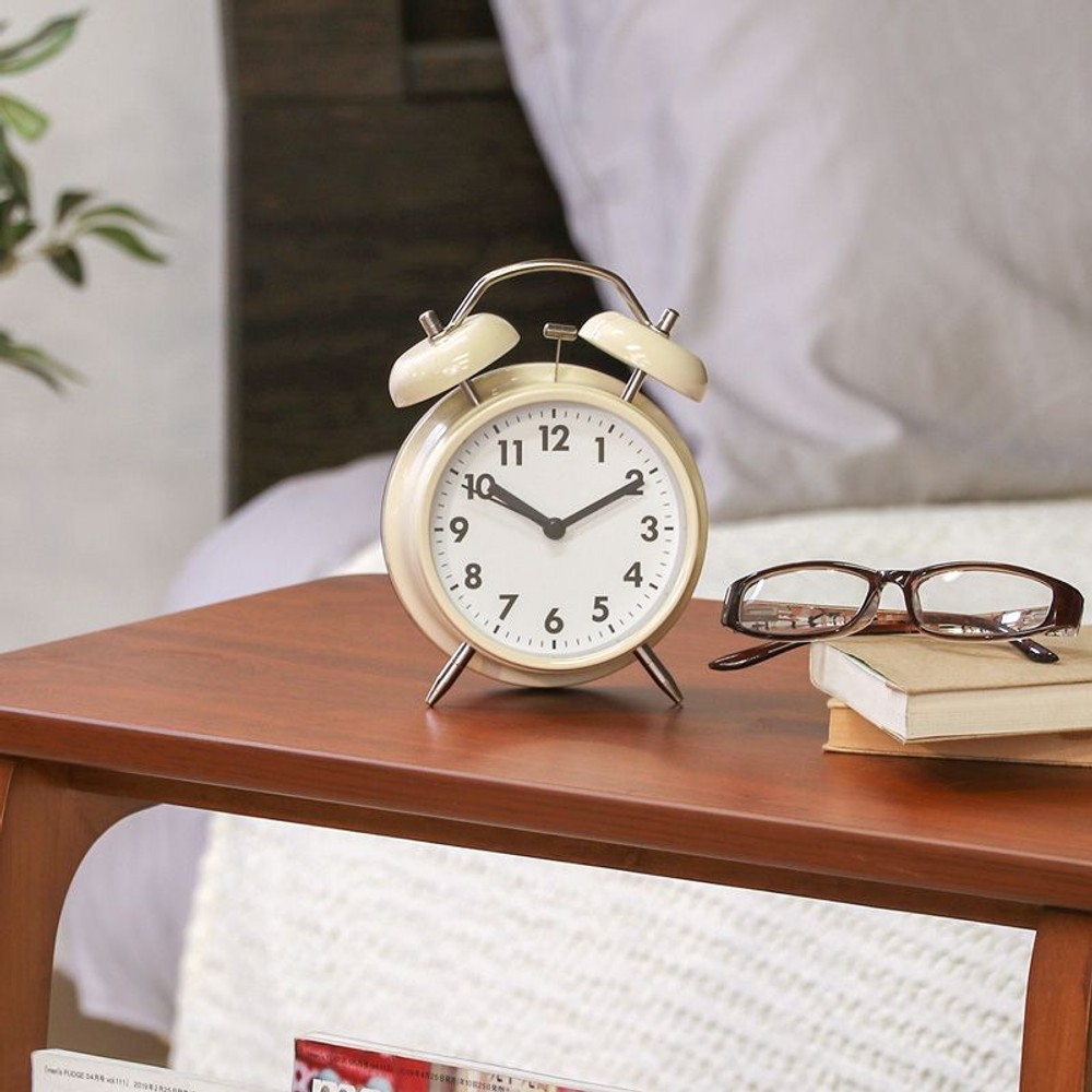 置時計　ベル　ブラック, ブラック, その他サイズ１