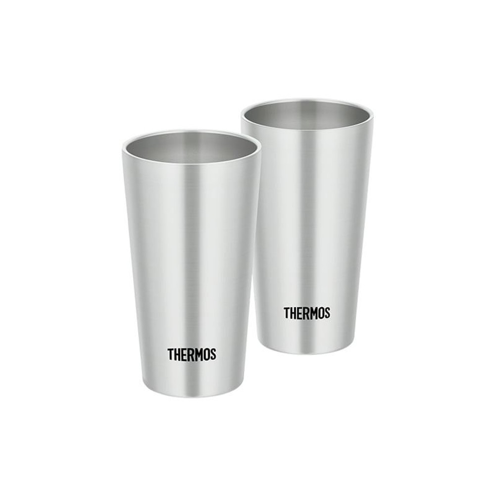 サーモス　真空断熱タンブラー ＪＤＩー３００Ｐ ステンレス, ステンレス, 300ml&times;2個セット