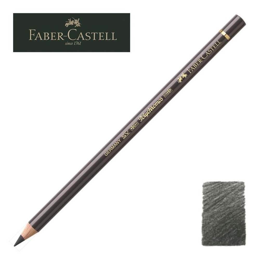 ファーバーカステル ポリクロモス色鉛筆・単色 275 （ウォームグレー VI） 110275, 275 ウォームグレー VI, 単色 275