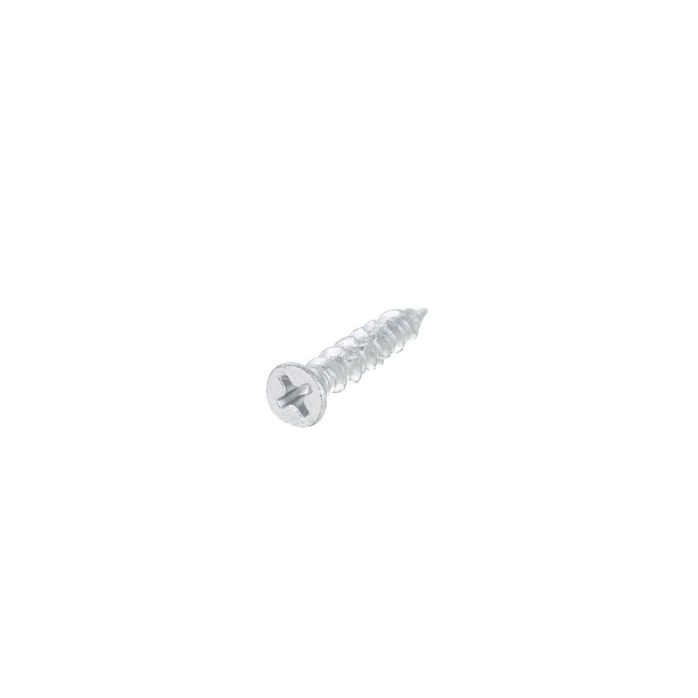 コンクリートビス　皿　４&times;２５ｍｍ　１０００本入　徳用箱, シルバー, 1000本入り