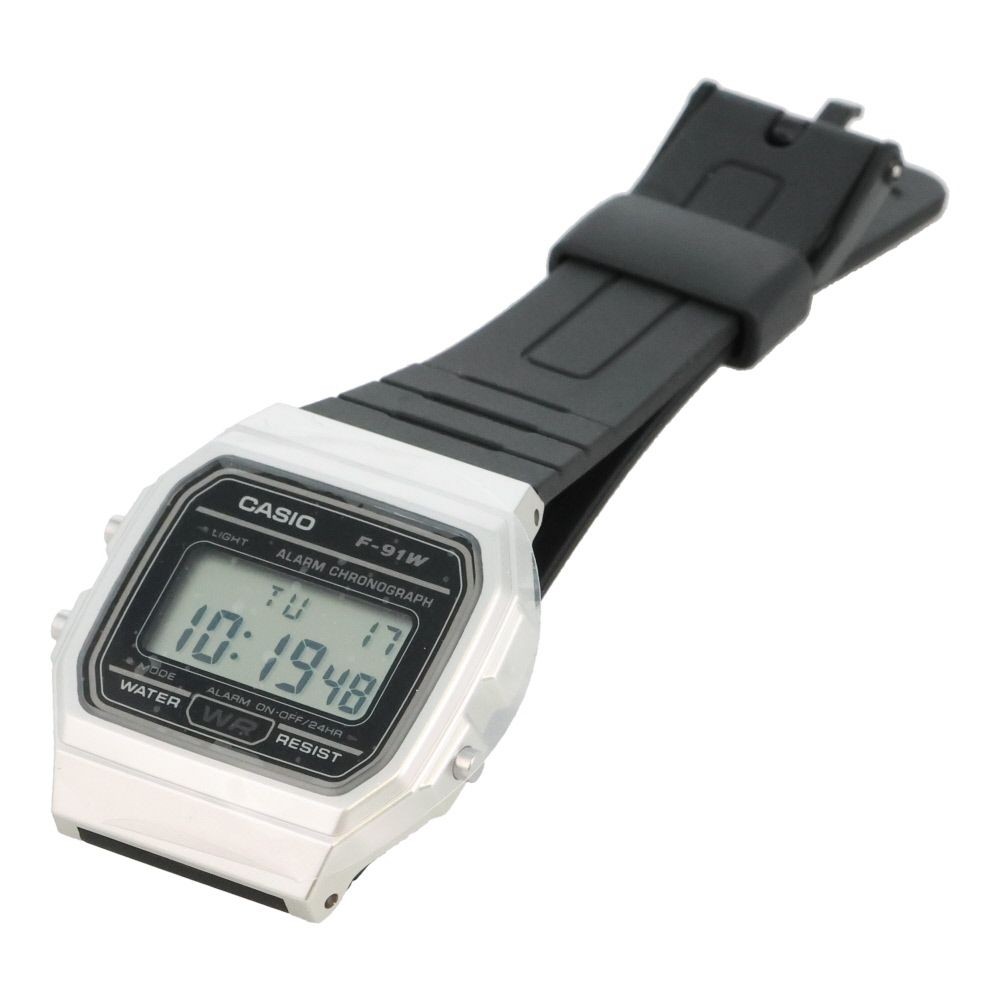 カシオ　デジタルウオッチ　カシオコレクション　ポップ　日常生活防水, ブラック&times;シルバー, 幅35.2mm