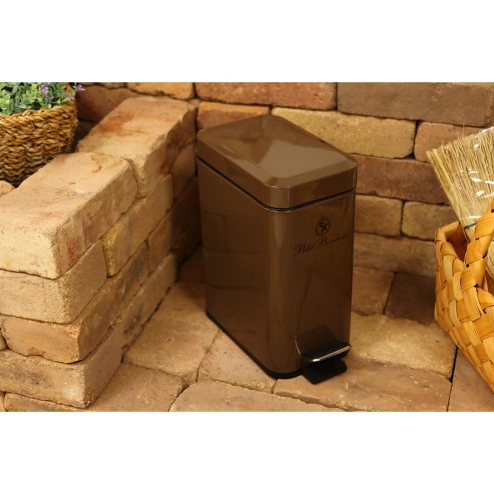 ペディボヌール　ダストボックス5Ｌ　【メーカー直送・代引不可】, ブラウン, 5L