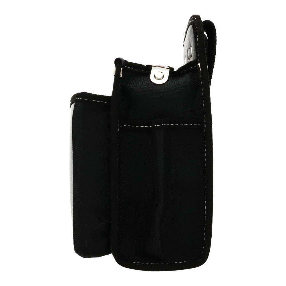 職人作　電工袋２段, 黒, 2段