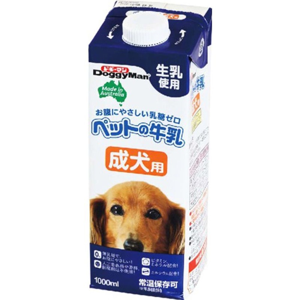 ドギーマン　ペットの牛乳成犬用　1000ｍｌ, 成犬用, 1000ml