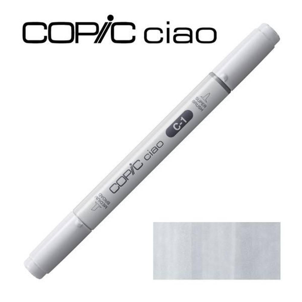 コピックチャオ C-1 クールグレイ No.1,  C-1 クールグレイ, チャオ