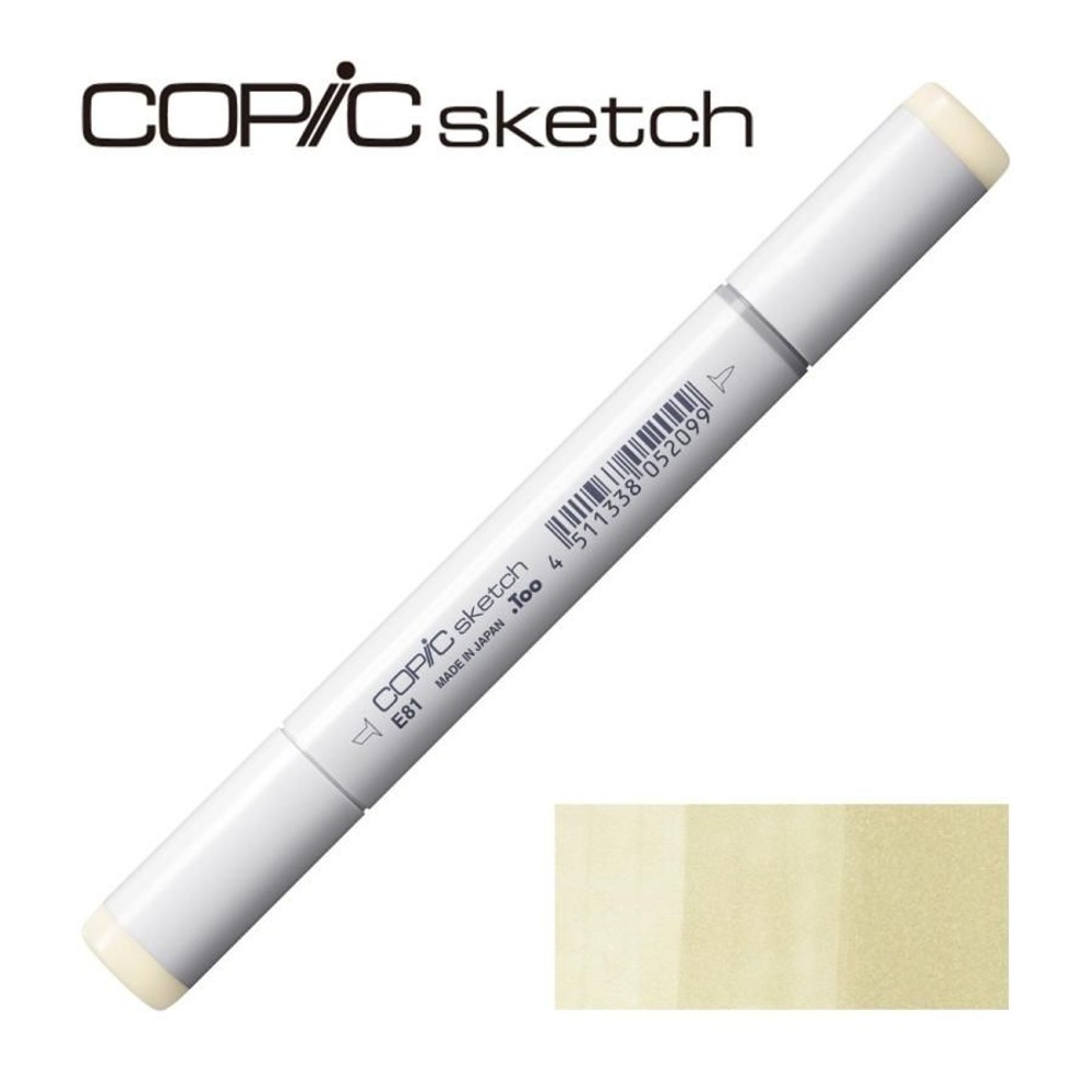 コピックスケッチ E81 アイボリー,  E81 アイボリー, スケッチ
