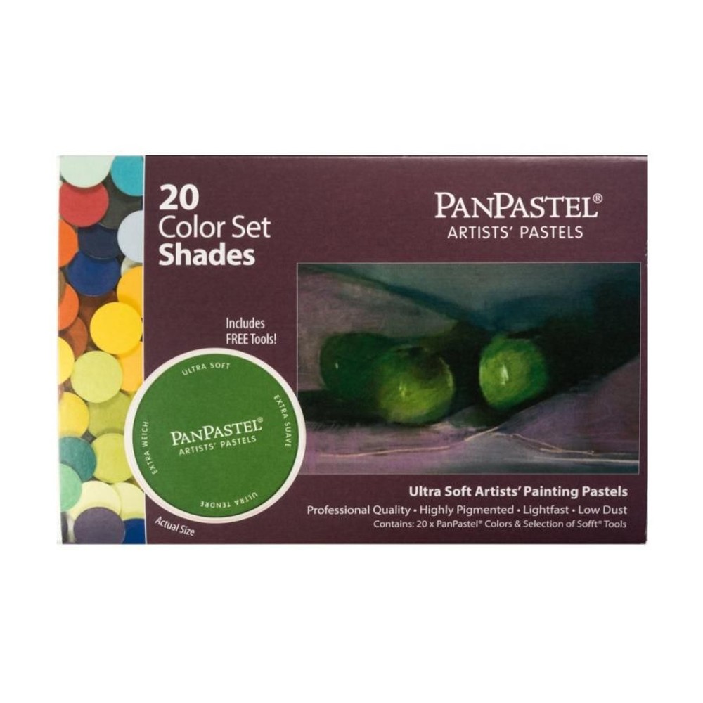 パンパステル 30206 20色セット シェード, 20色セット シェード, 9ml（×20色）