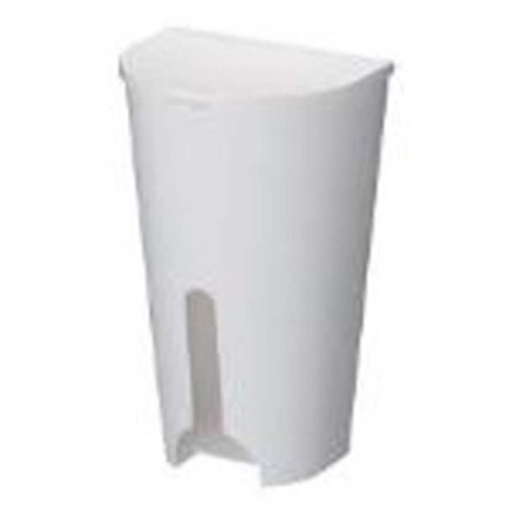 ポリ袋ストッカー吸盤付き, ホワイト, 約15.5×14×26.5cm