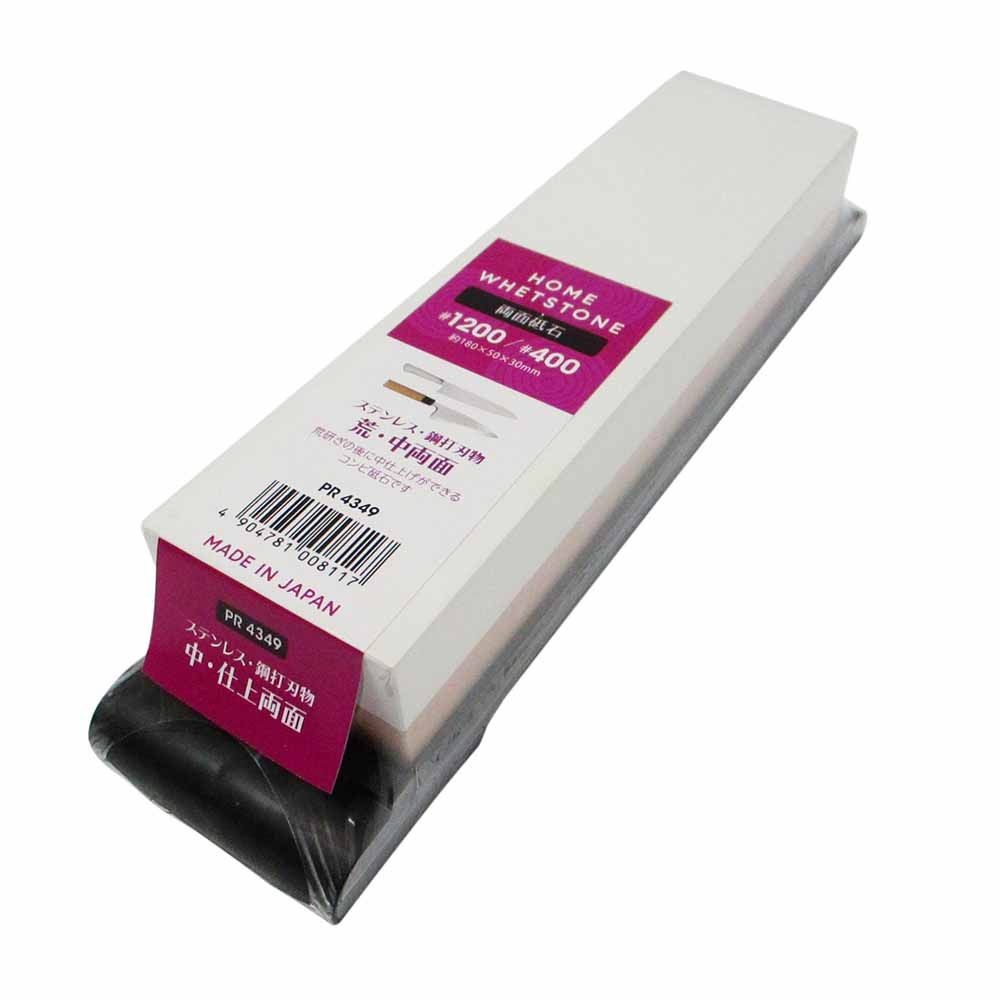 両面砥石 #400 #1200 PR4349, ブラウン＋ホワイト, #400-#1200