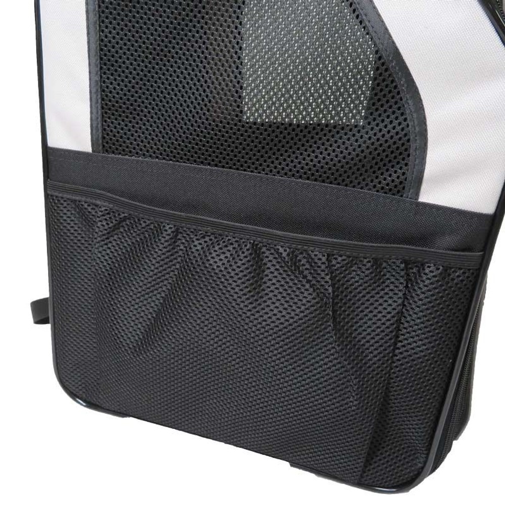 広がってケージにもなるペットリュック, ブラック, 約1730g