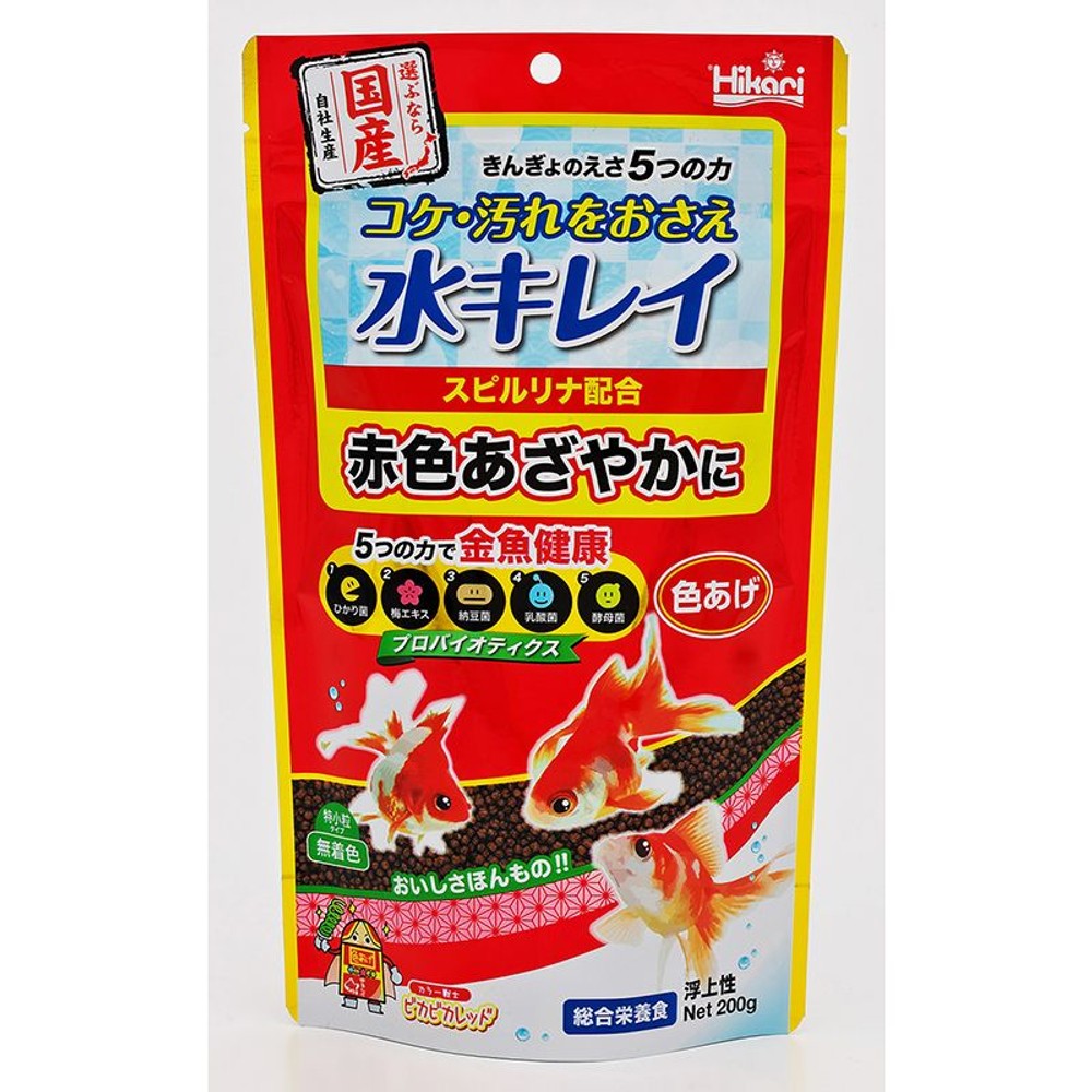 キョーリン　きんぎょのえさ５つの力色あげ２００ｇ, -, 200g