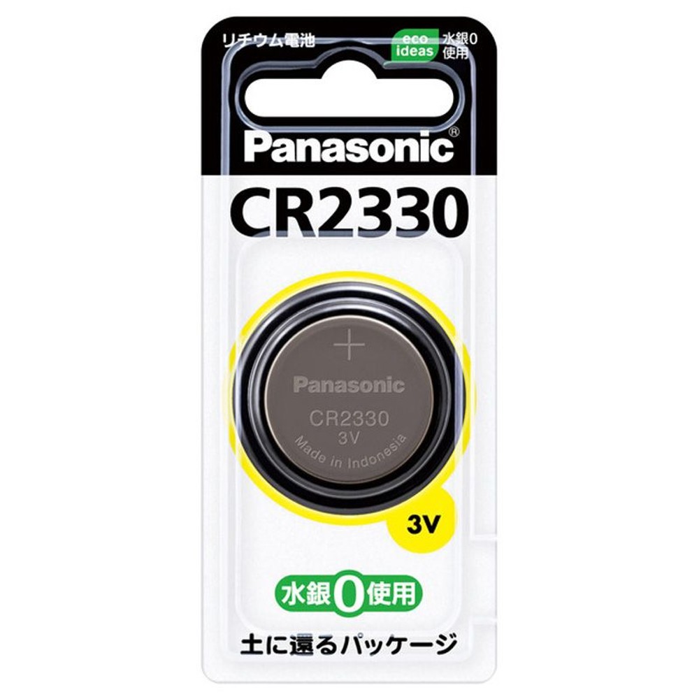 コイン型リチウム電池　ＣＲ2330, 3V, 1個入り