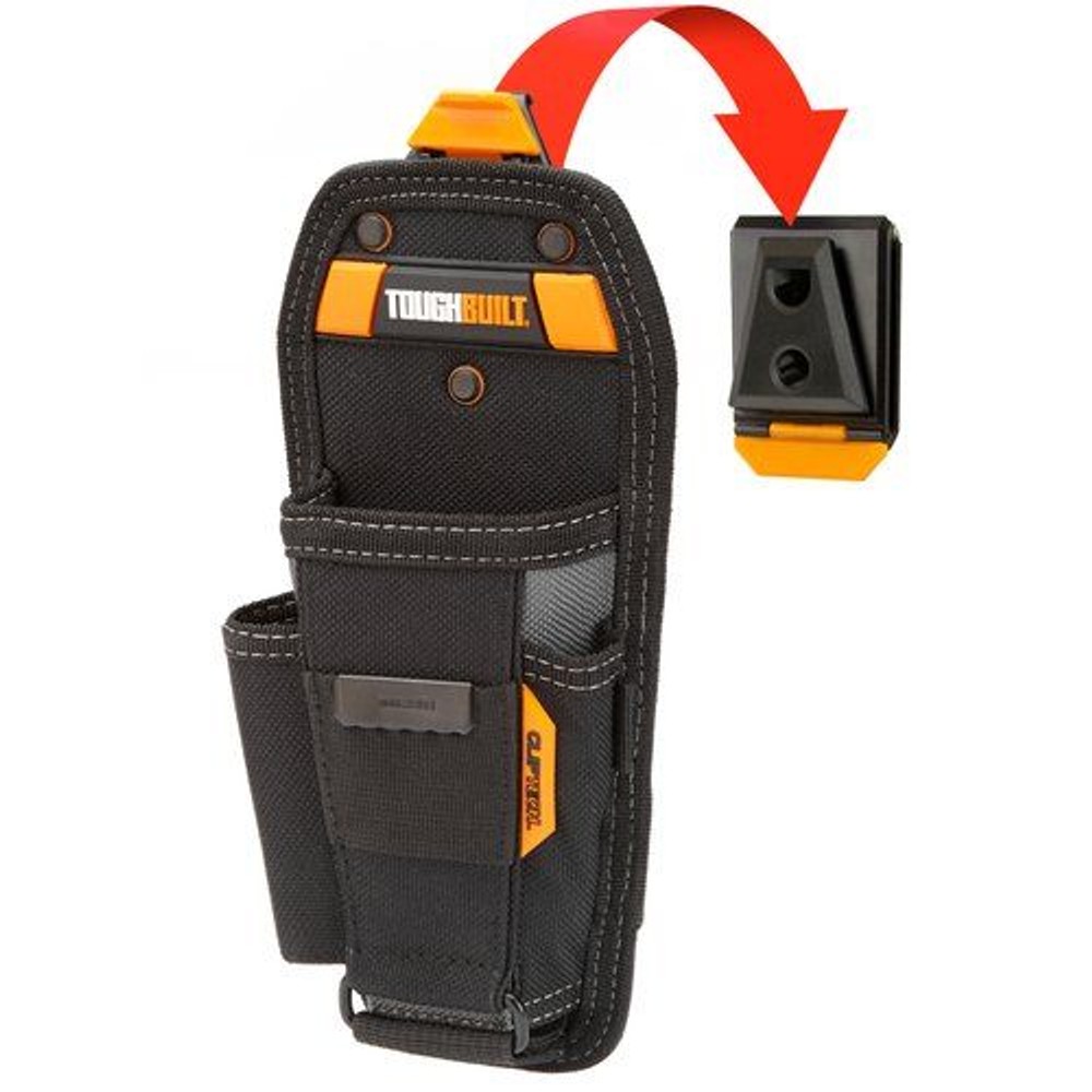 TOUGHBUILT（タフビルト）　プライヤーポーチ　TB-CT-35-L　ClipTech対応　工具ポーチ, 黒, TB-CT-35-L