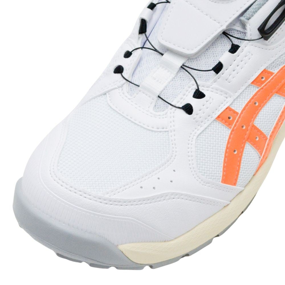 アシックス（ASICS） ウィンジョブ CP229 ＢＯＡ ホワイト&times;サンピーチ, ホワイト&times;サンビーチ, 25.5cm