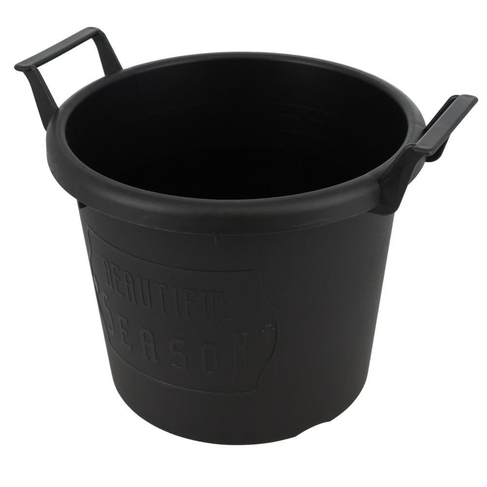 大和プラスチック　グロウコンテナ　２４型　ブラック, ブラック, 24型