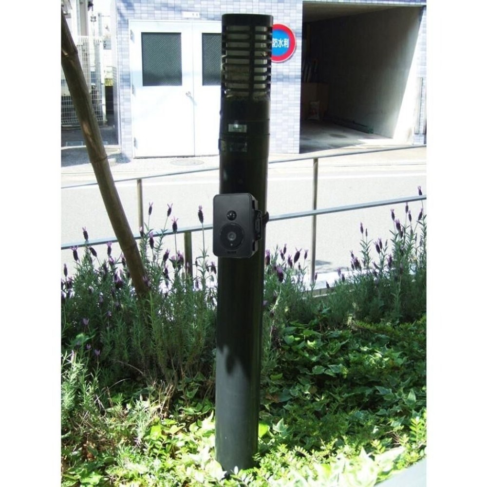 リーベックス 防雨型　SDカード録画式センサーカメラ　SD1500, 黒, SD1500