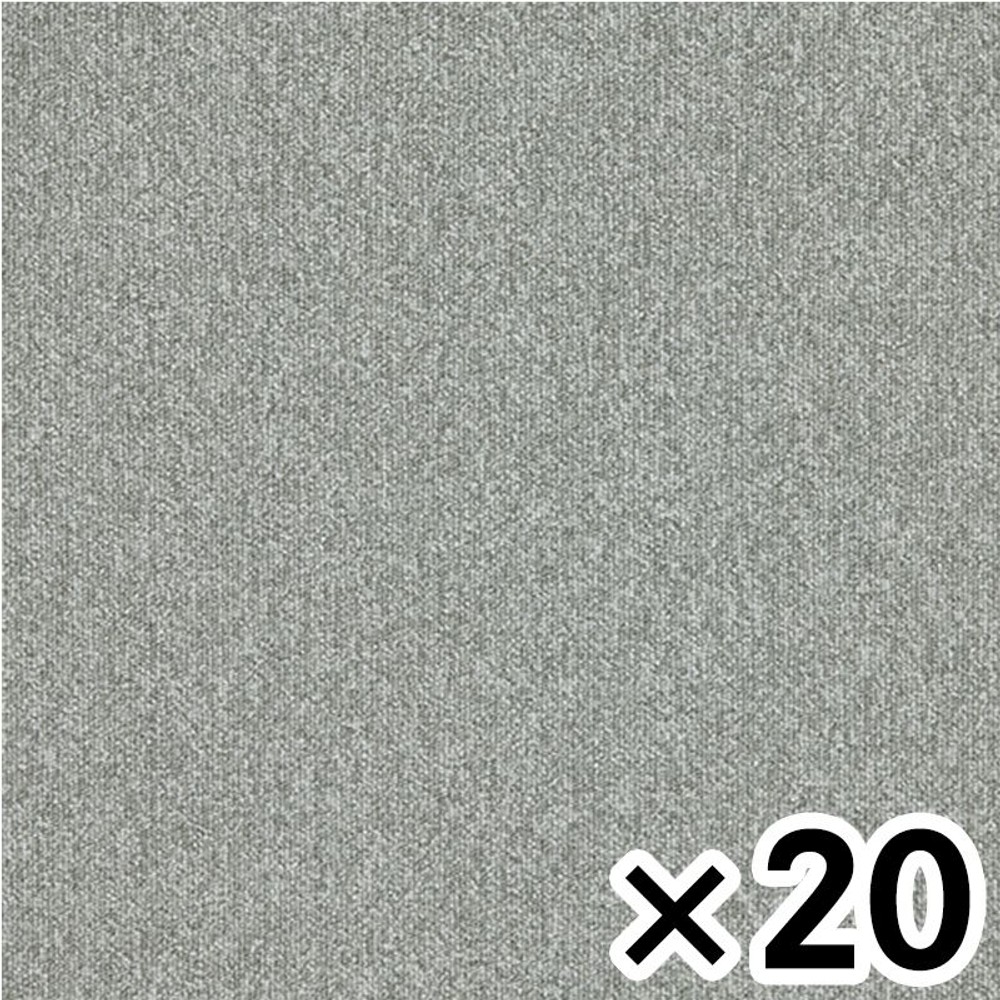 タイルカーペット　ＧＡ125 &times;20個セット【メーカー直送・代引不可】, GA125, 約50&times;50cm