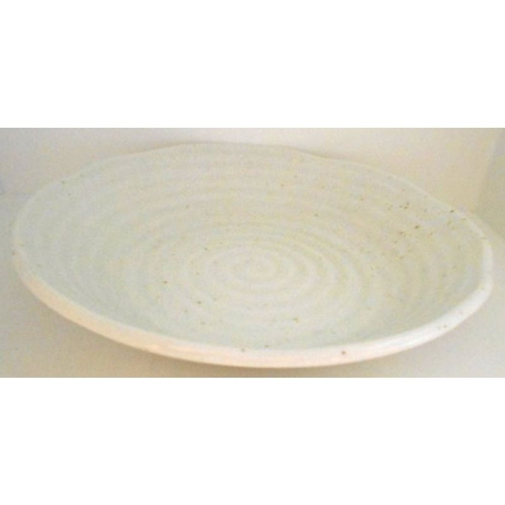 8．0大皿　粉引釉, その他カラー１, その他サイズ１