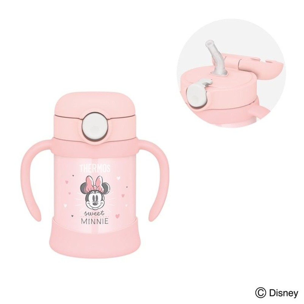 サーモス　まほうびんのベビーストローマグ ＦＪＴー２５０ＤＳ ＰーＰ, パステルピンク, 250ml