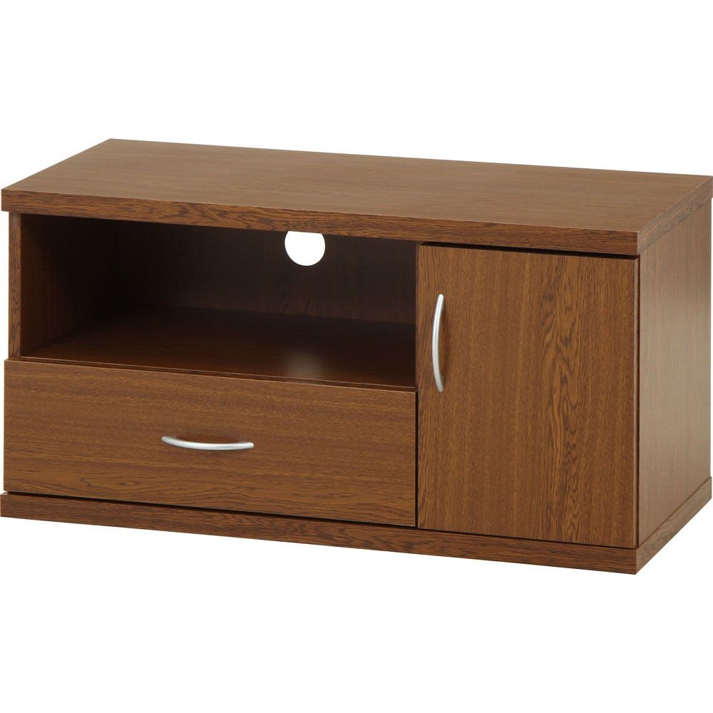 不二貿易 ラルゴ　ローボード　オークＢＲ【メーカー直送・代引不可】, ブラウン, 幅890mm&times;奥行415mm&times;高さ450mm