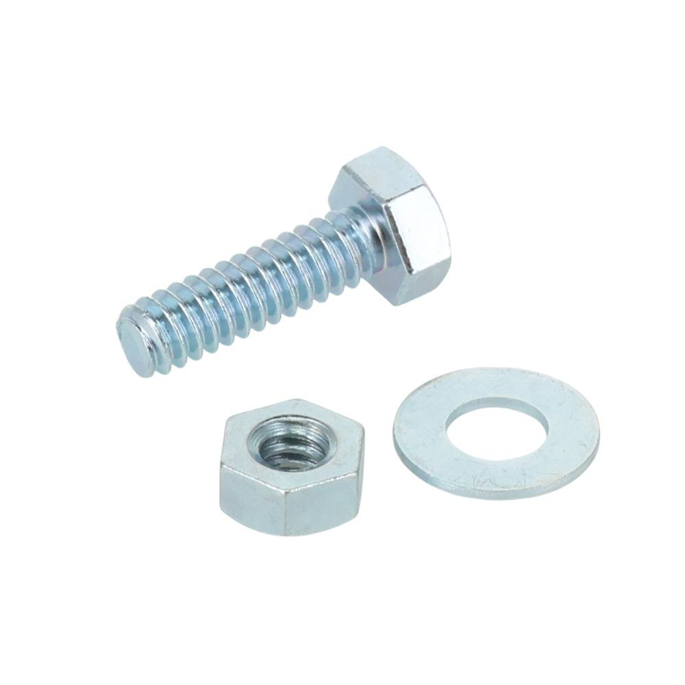 六角ボルト　Ｗ３／１６&times;１６　４入, シルバー, W3/16&times;16mm