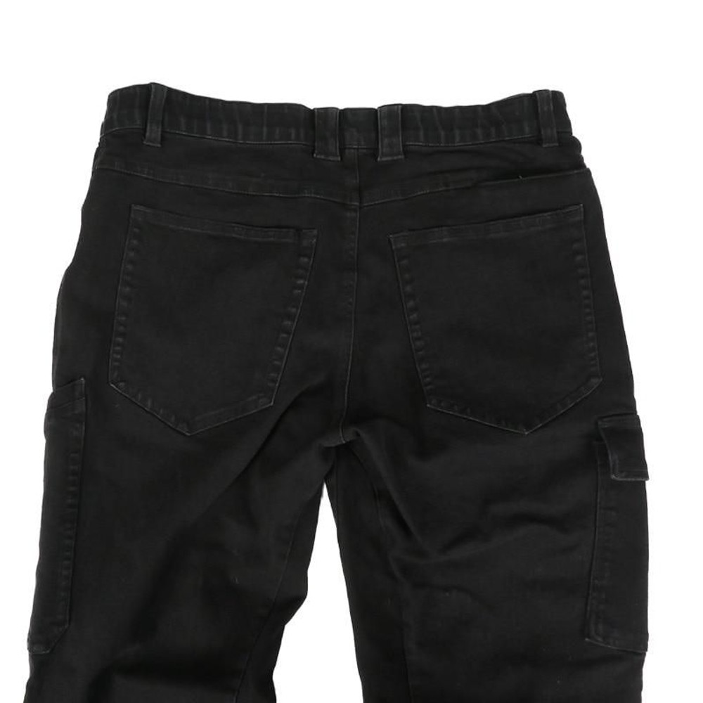 撥水ストレッチジーンズ　ブラック 股下76cm, BK（M）, Mサイズ