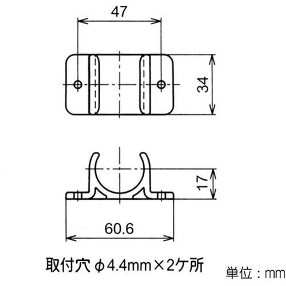 YAZAKI 矢崎化工 イレクタープラスチックジョイント J-46 S Φ28用, アイボリー, J-46 S（板面固定用）