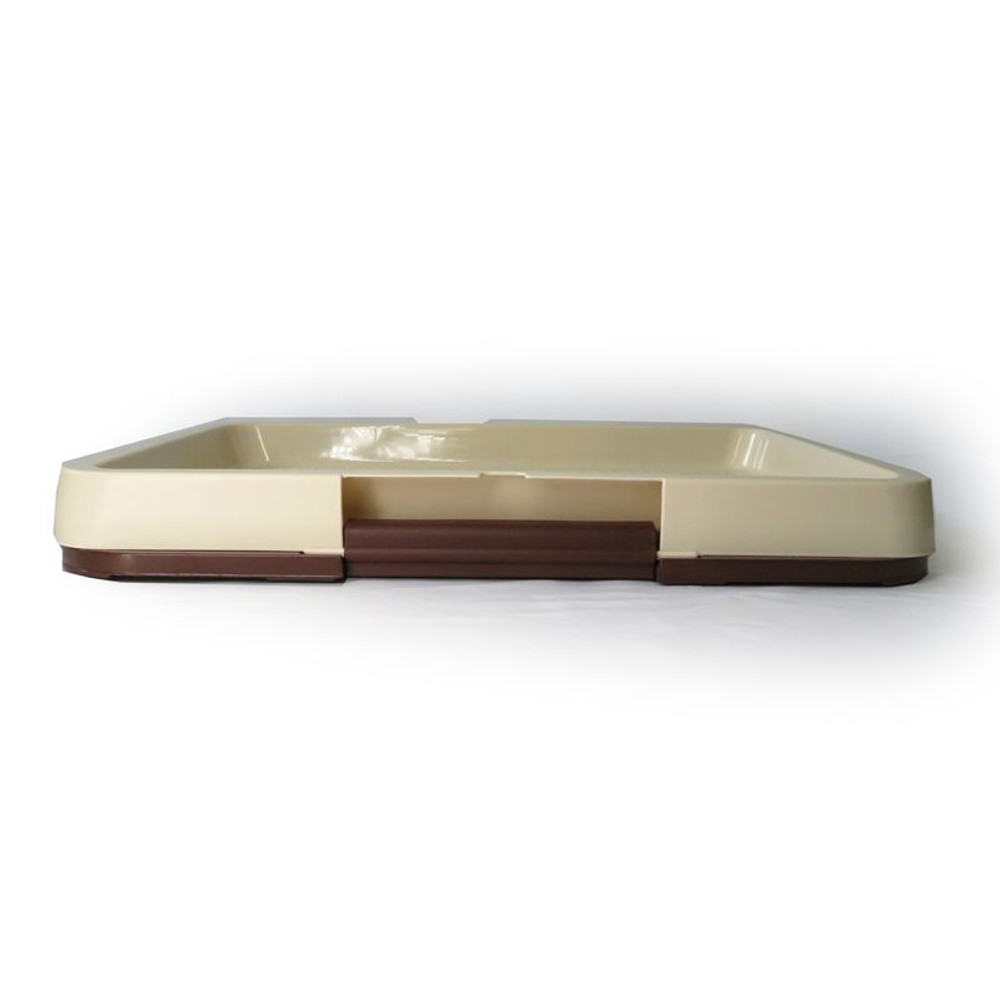 しつけ練習用　メッシュシーツトレー, ブラウン, 小型