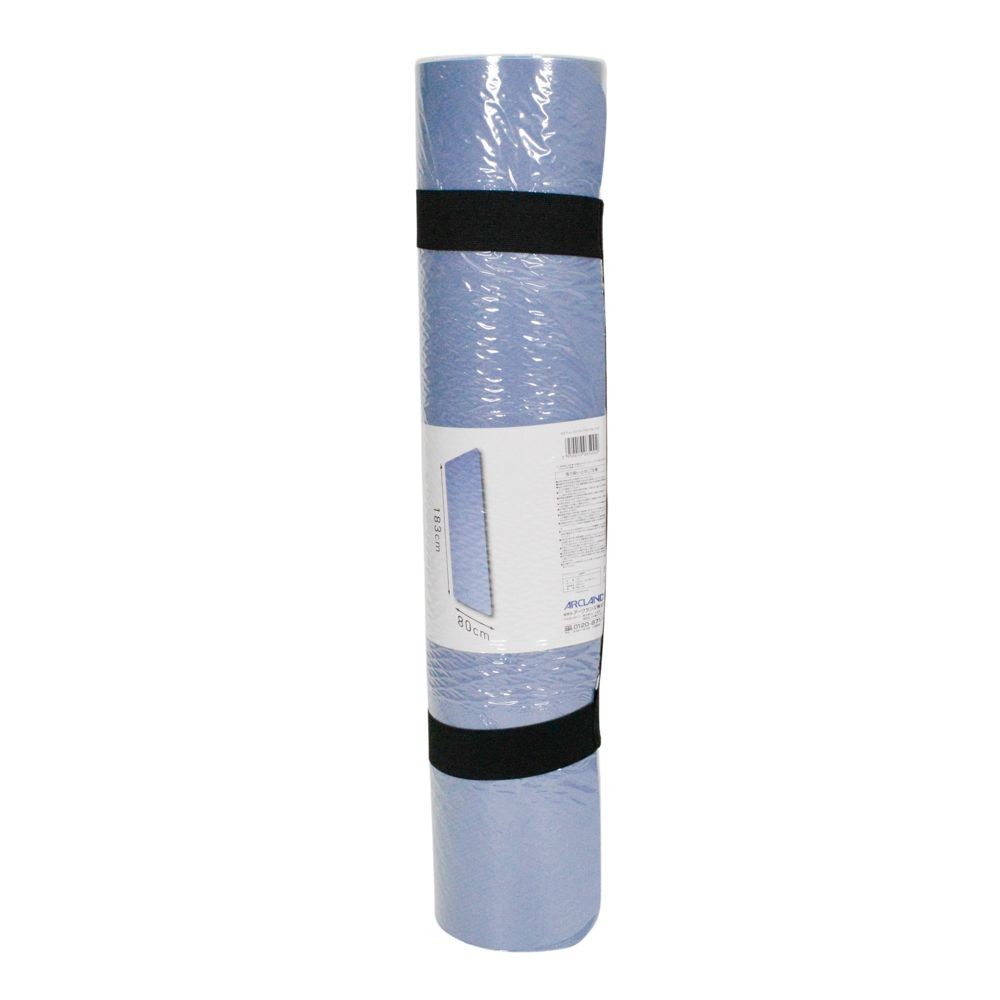 ウイザ WIZ'A ヨガマットストラップ付, ブルー／ダークブルー, 約80&times;183ｃｍ