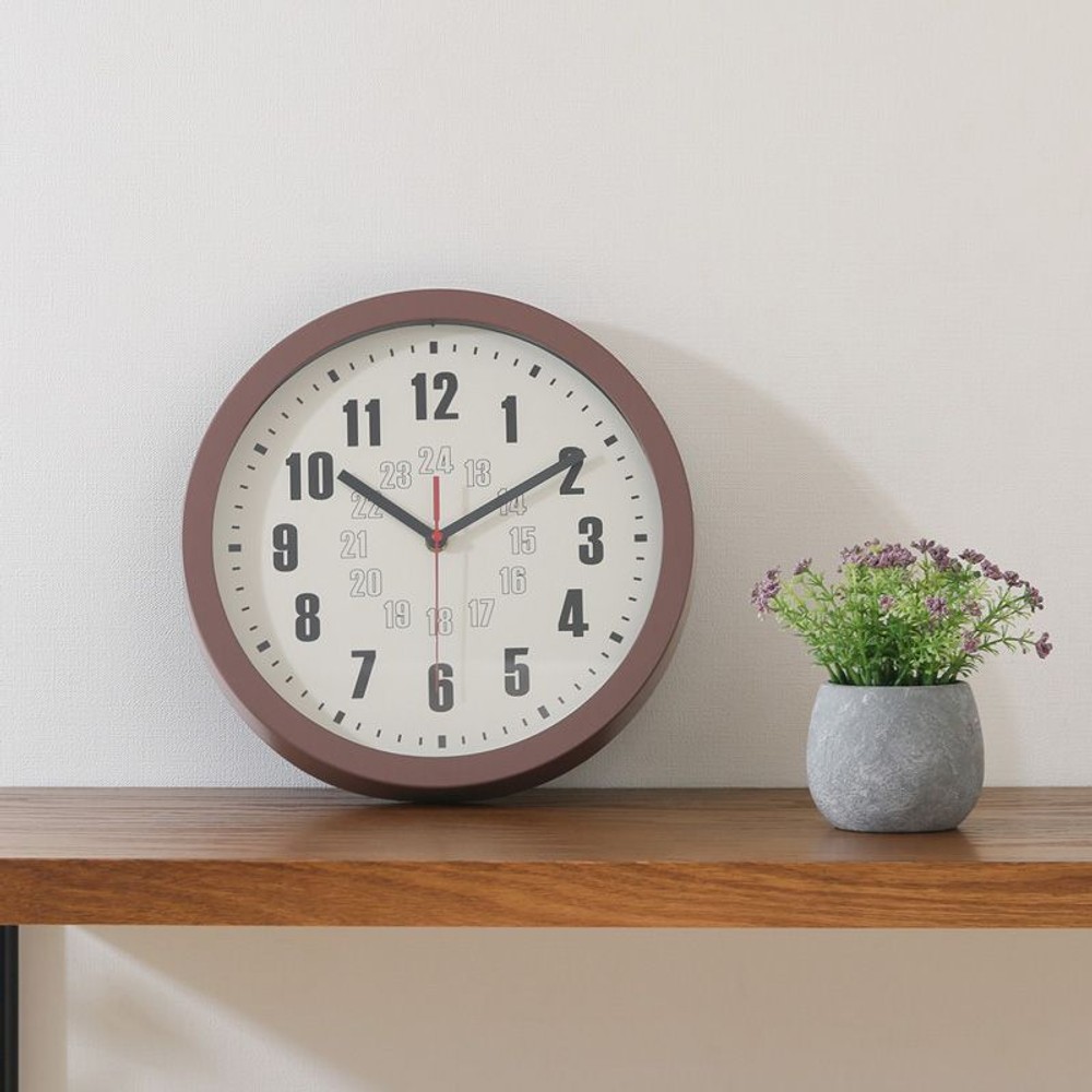 【廃盤】掛時計　カイラ　30cm, オリーブ, 30cm