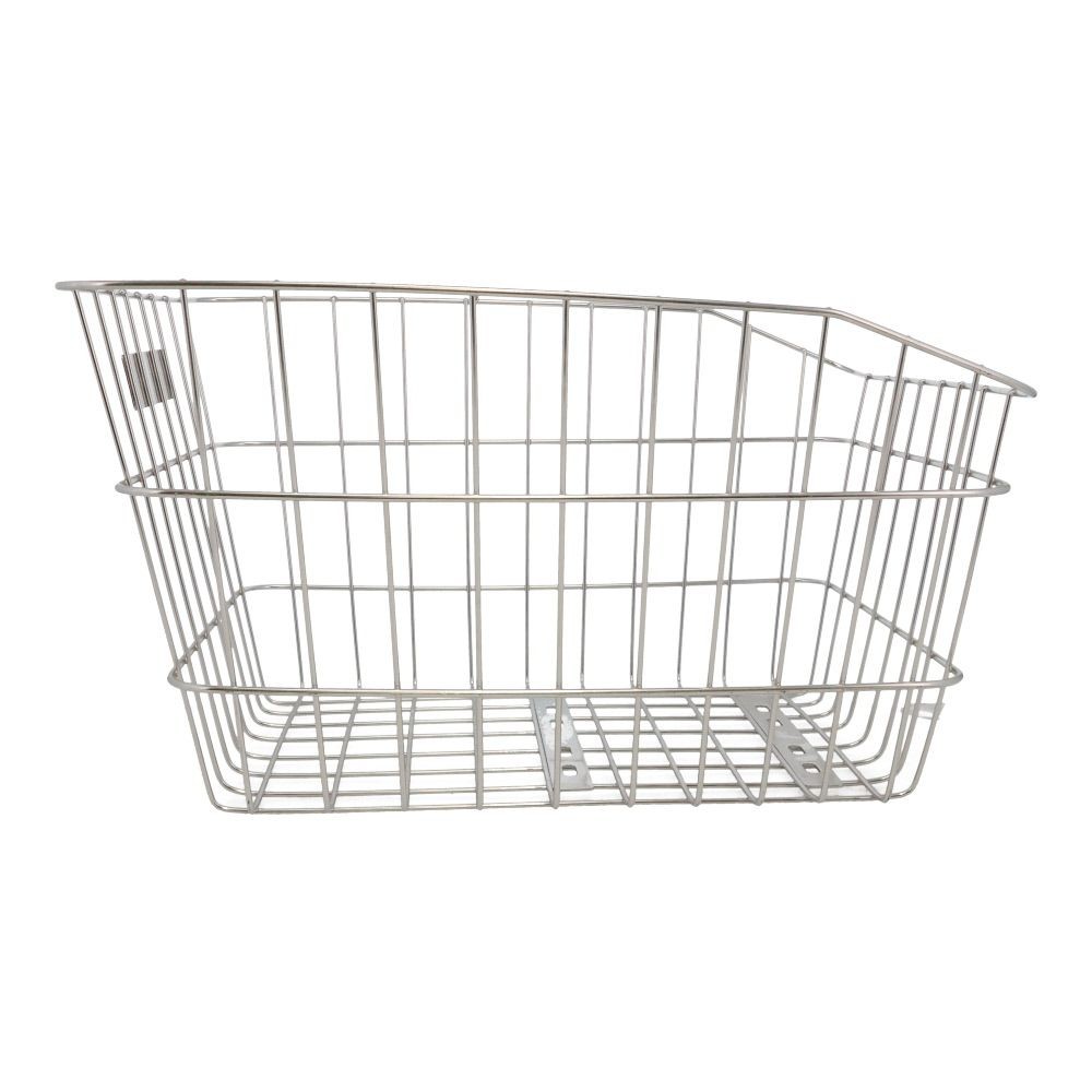 ステンレス後ろカゴ, シルバー, 幅425mm