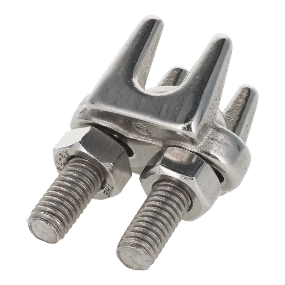 ステンレスワイヤークリップ　６ｍｍ, ワイヤークリップ, 6mm