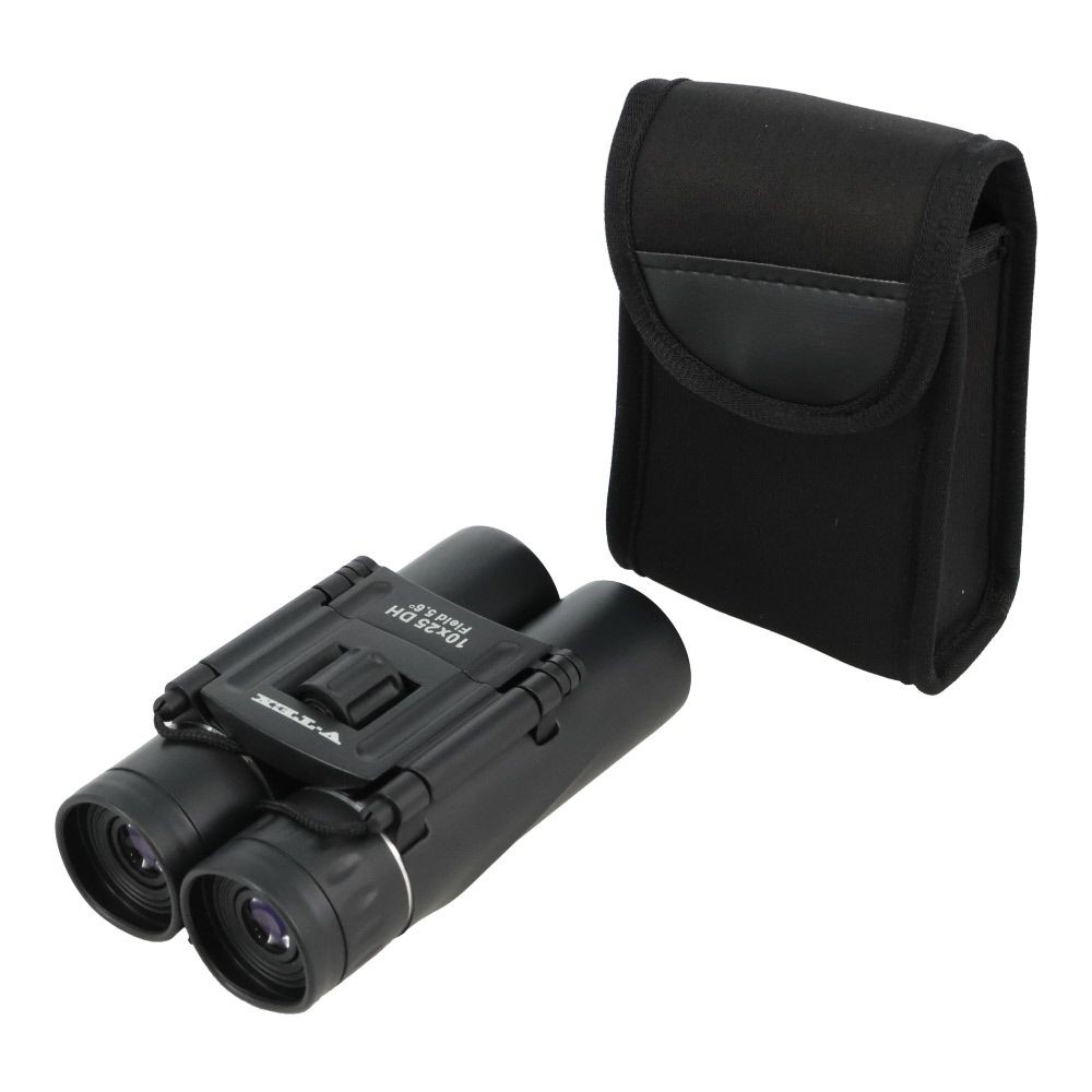 ケンコー　双眼鏡　ＶーＴＥＸ　１０&times;２５ＤＨ　１０倍&times;２５ｍｍ, ブラック, 10倍