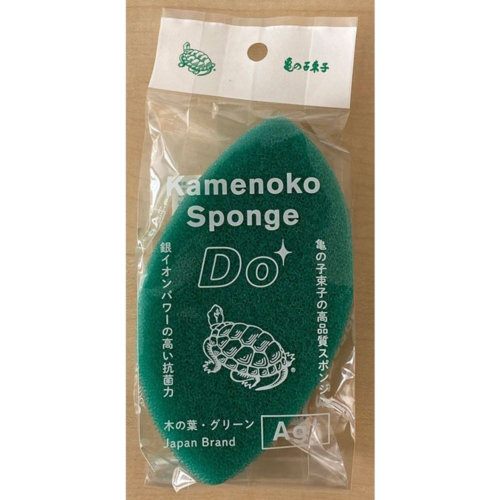 亀の子スポンジＤｏ　木の葉型, グリーン, 木の葉型