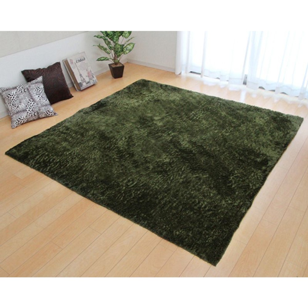 シャギー調ラグ　ラルジュ【メーカー直送・代引不可】, その他カラー３, 130×185cm