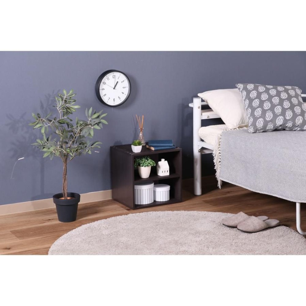 キューブボックス　棚付【メーカー直送 代引不可】, ナチュラル, 1段