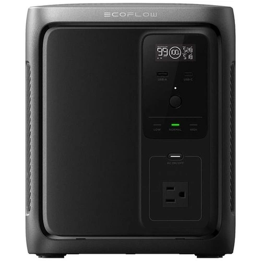 エコフロー EcoFlow ポータブル電源 DELTA 3 1000 Air EFD3AIR-JP-C, ブラック, 幅223mm&times;奥行220mm&times;高さ263mm