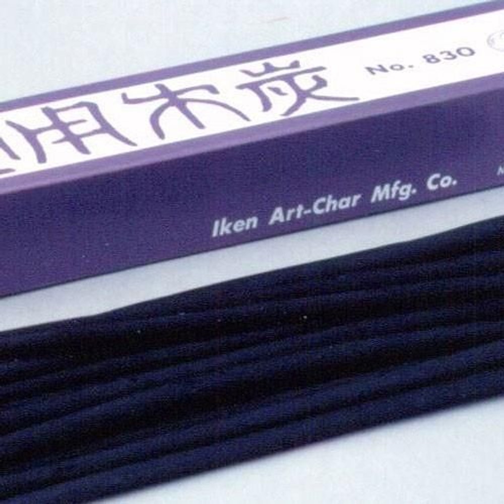 伊研 画用木炭 No.830 ヤナギ 細軸 20本入, 画用木炭 No.830 , ヤナギ 細軸 20本入