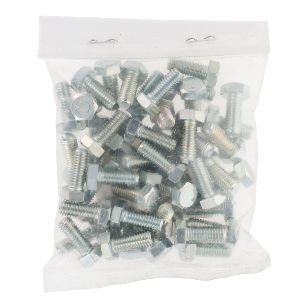 ユニクロ　六角ボルト　Ｍ５&times;１２　５０入, ボルト, 50個入り