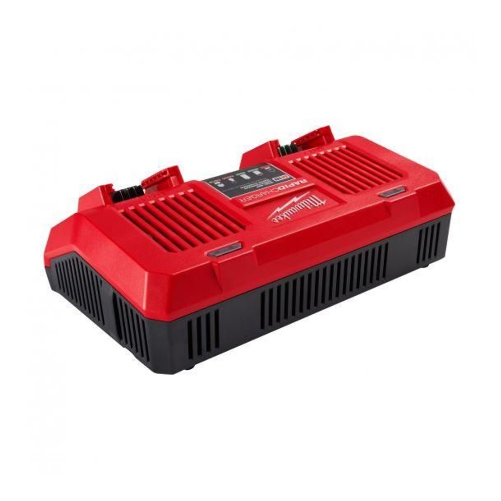 milwaukee M18 デュアルベイ充電器 M18DFCJP, レッド＋ブラック, M18DFCJP