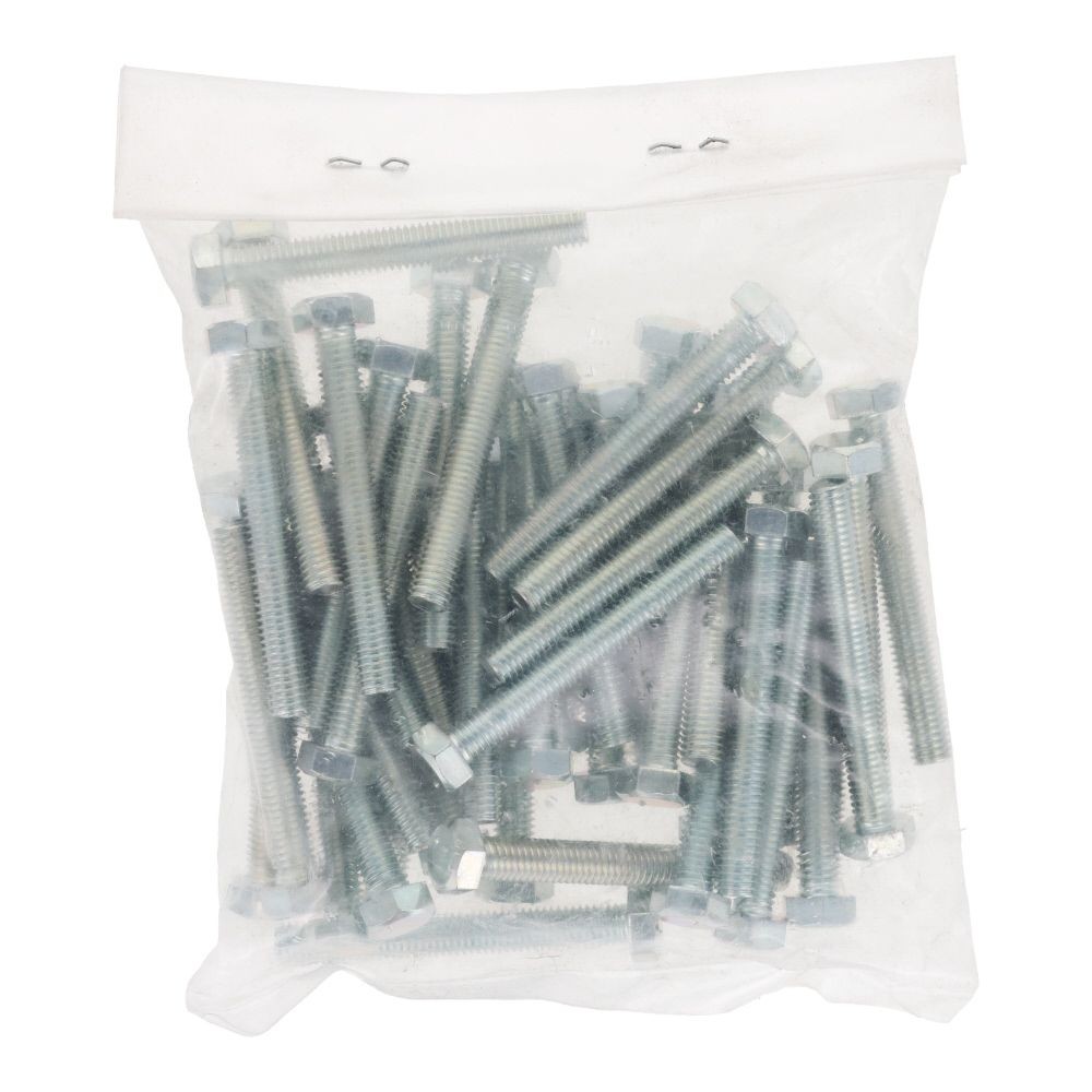 ユニクロ　六角ボルト　Ｍ５&times;４０　５０入, ボルト, 50個入り